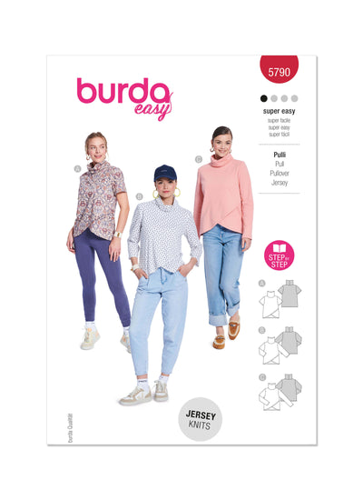 Pattern - Burda - BB5790 - Misses’ Tops