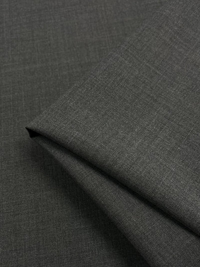 Wool Suiting - Charcoal - 152cm