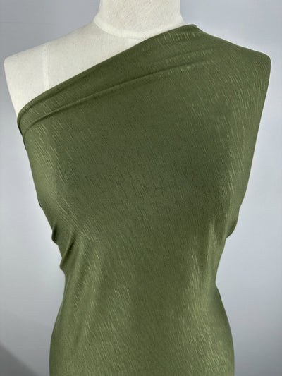 Bamboo Jersey - Olive - 150cm