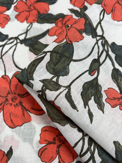 High-quality printed linen fabric featuring stunning and intricate designs, perfect for creating elegant garments and home decor items. This versatile material combines durability with beauty, making it ideal for both fashion designers and interior decorators looking to elevate their projects