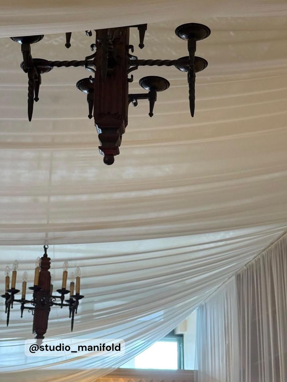 Romantic Grandeur: An Ethereal Ceiling