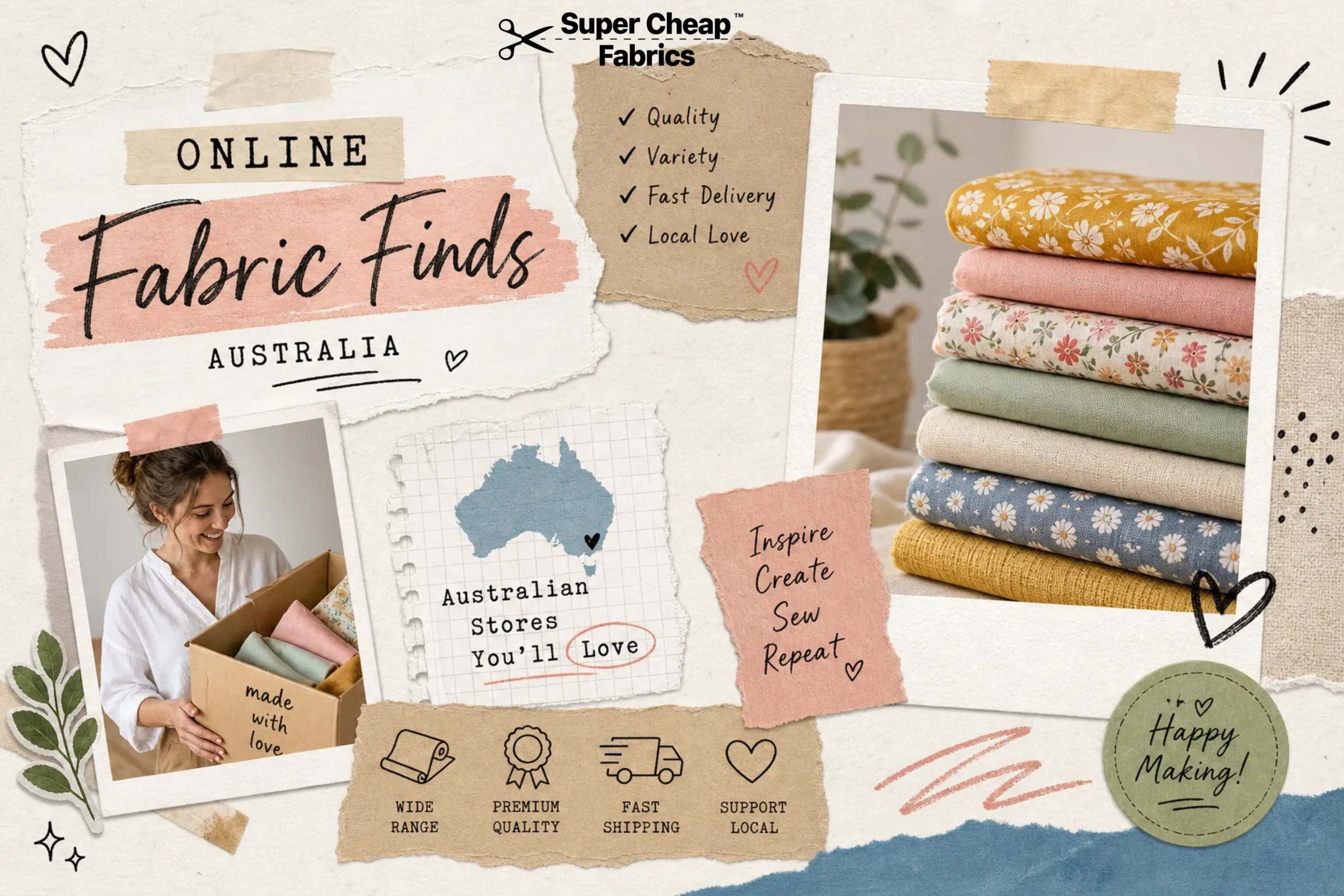Buying Fabric Online in Australia: An Expert Guide