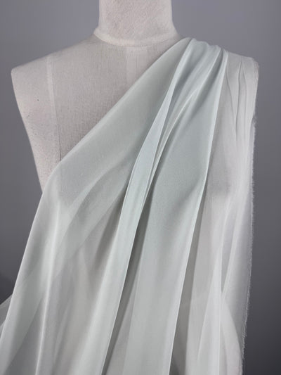 Silk Mousseline - Ice blue - 140cm