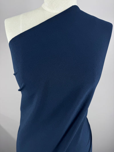 Cotton Lycra - Navy - 150cm