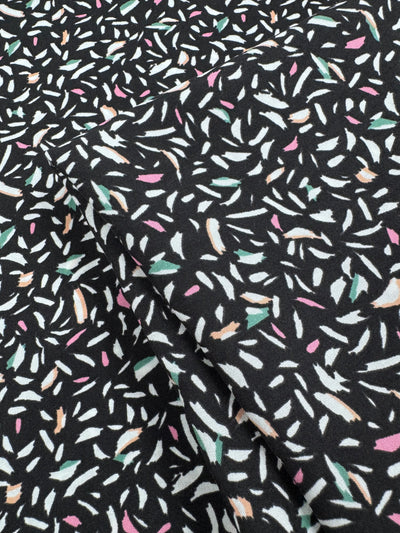 Mercerised Viscose  -  Static Confetti - 145cm