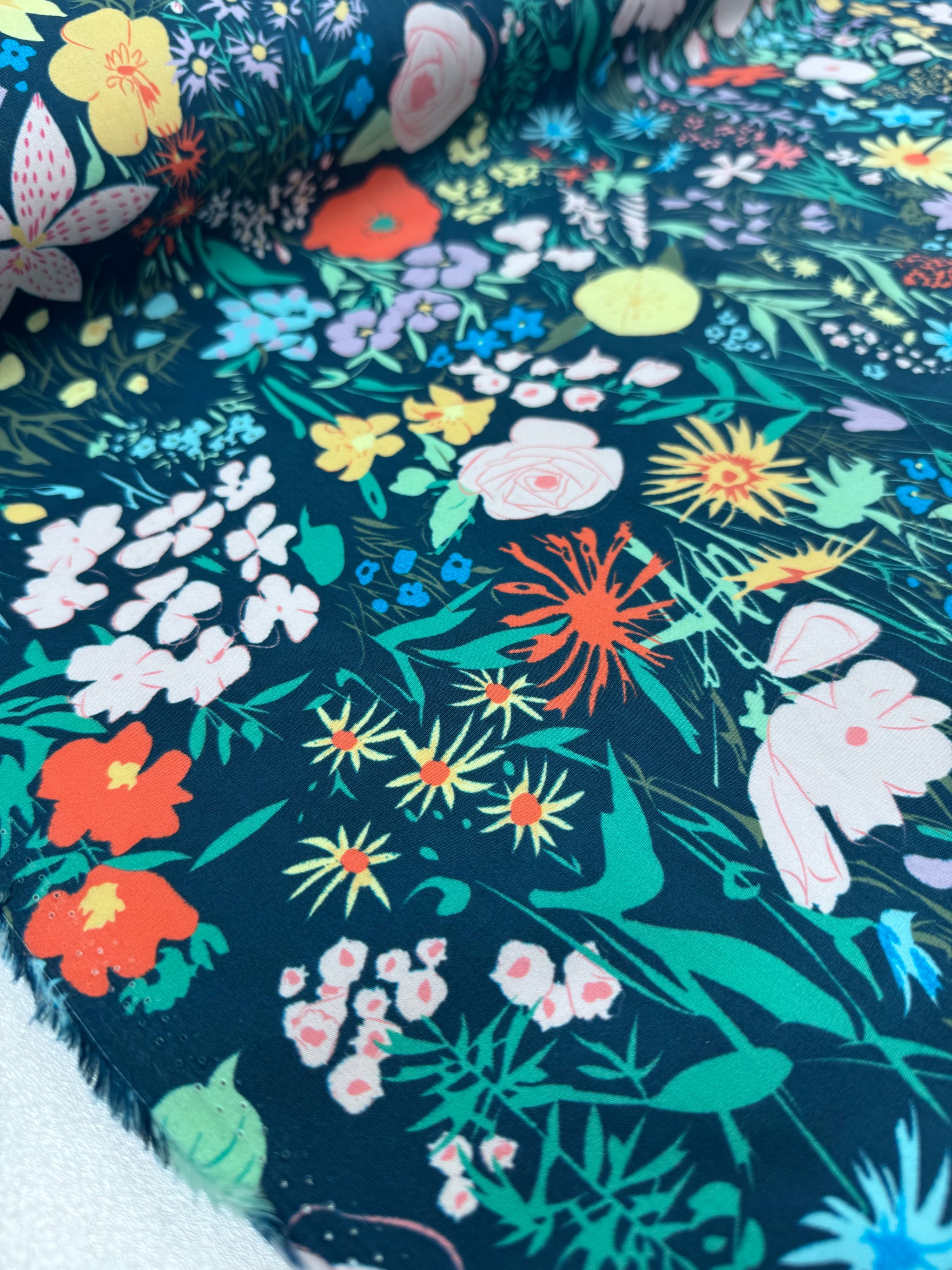 Printed Cotton - Twilight Garden - 150cm