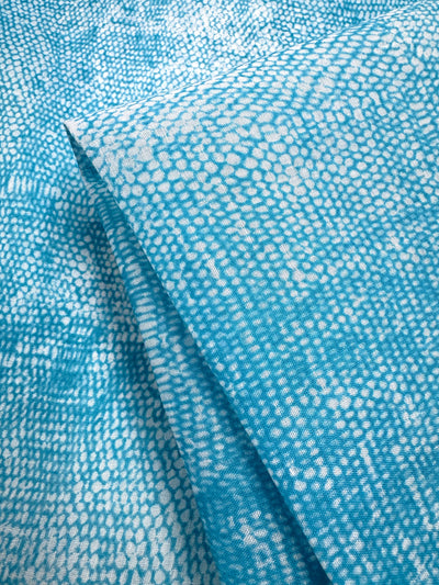 100% Pure Linen Flax - Teal Breeze - 145Cm