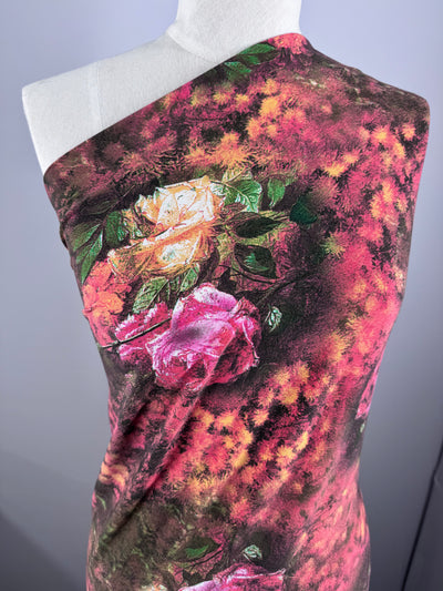 Printed Lycra - Autumn Forest - 152cm