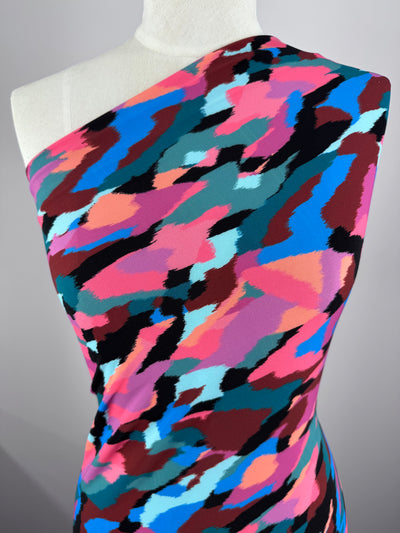 Printed Lycra - Electric Mirage - 145cm