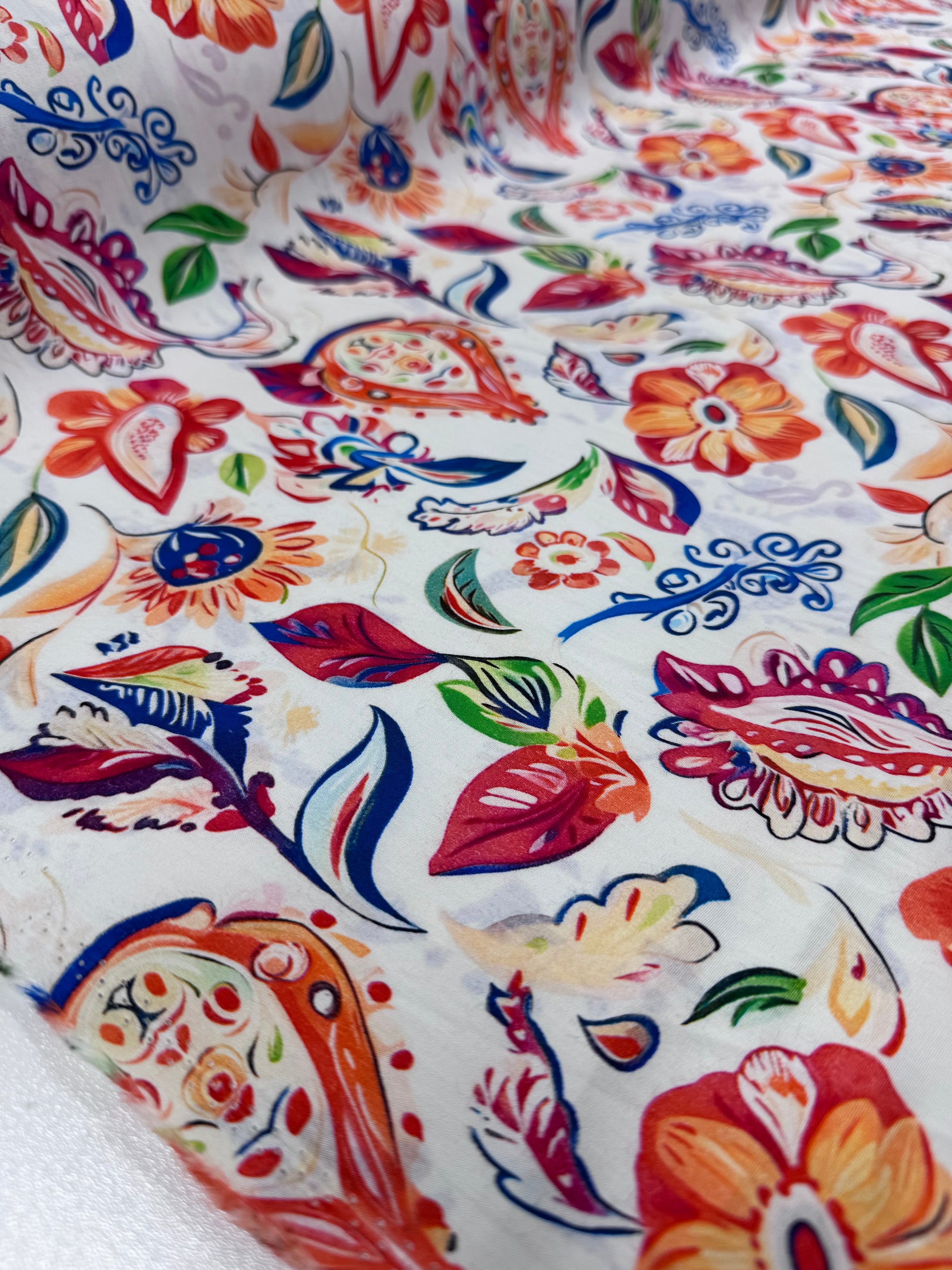 Printed Cotton - Artisan Paisley - 150cm