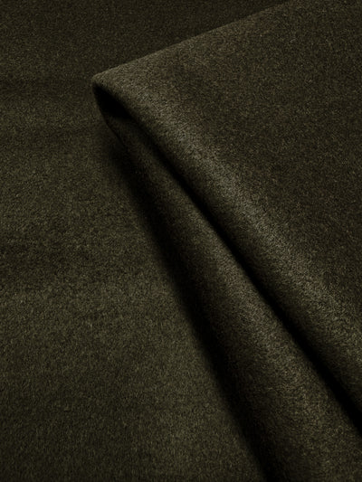 Wool Cashmere - Olive Night - 150cm