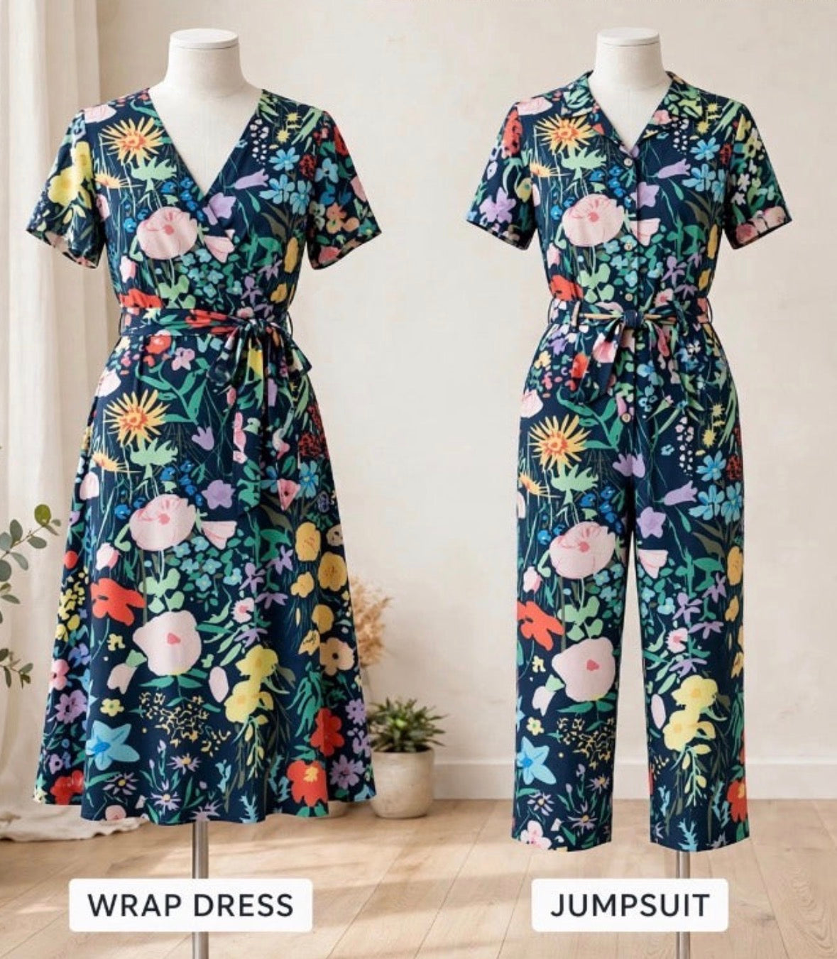 Printed Cotton - Twilight Garden - 150cm