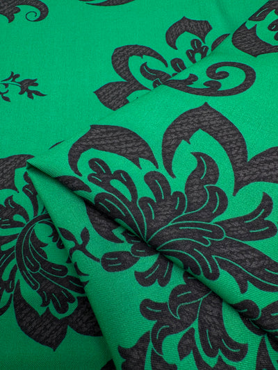 Mercerised Viscose - Emerald Bloom - 143cm