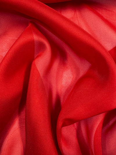 100% Pure Silk Chiffon - Poinciana - 106cm