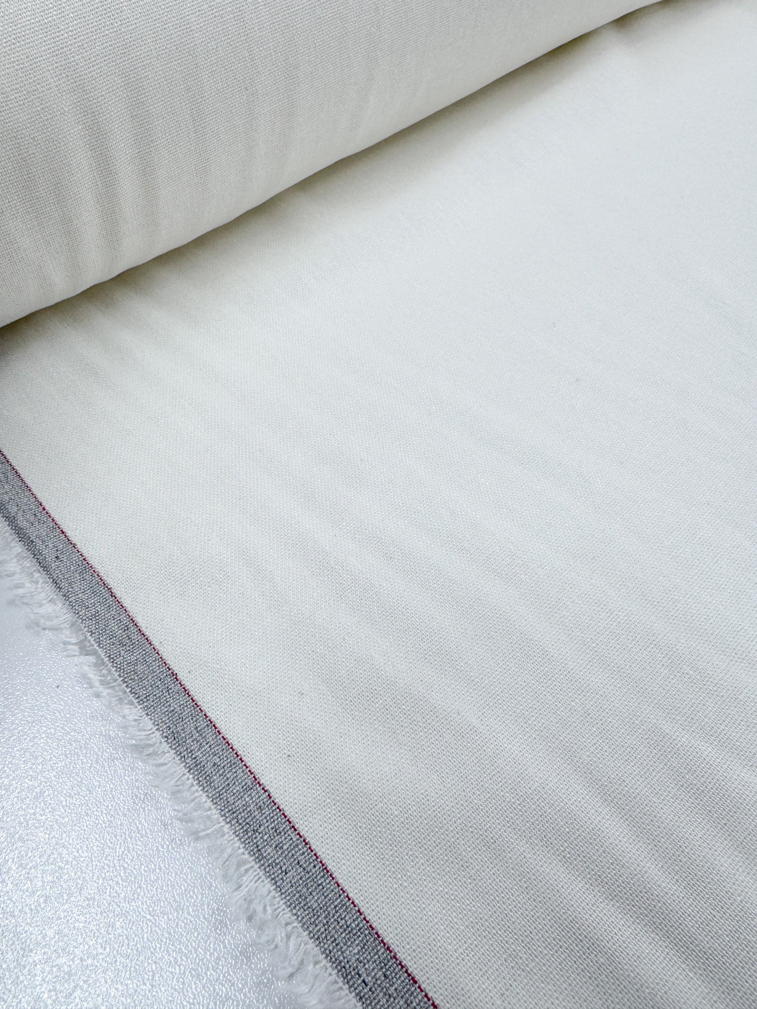 Linen Blend - cream - 140cm