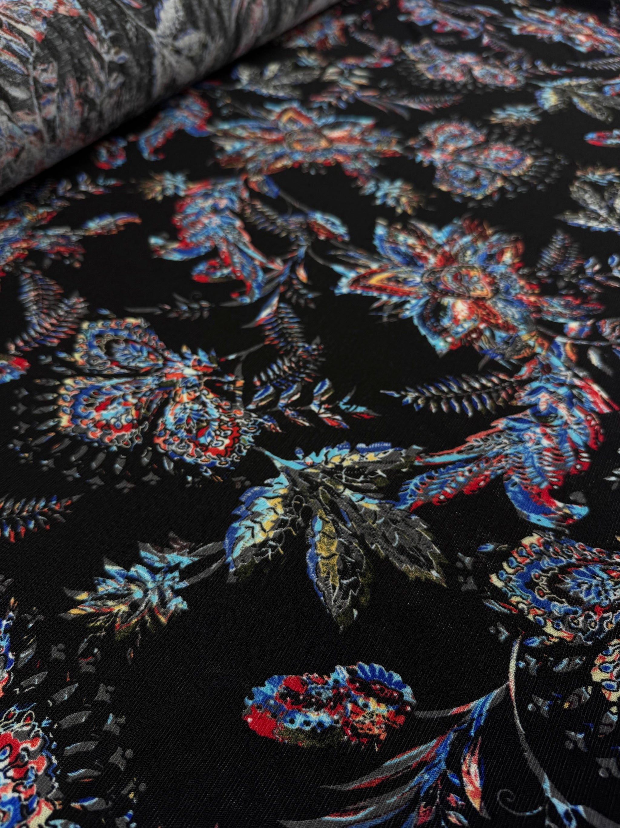 Textured Knit - Royal Feather - 150cm