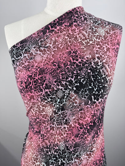 Designer Lycra - Rosewood Aviary - 148cm