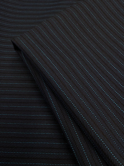 Pure Wool Suiting - Ottoman Stripe 160cm