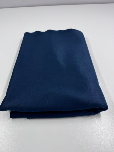 Wool Cashmere - Navy - 100cm
