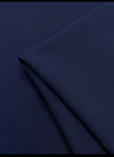 Plain Sateen - Navy - 145cm