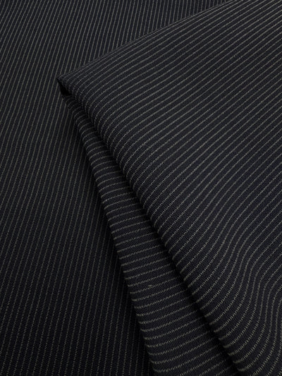 Pure Wool - Stripe Crepe  - 160cm