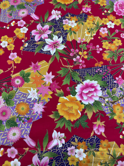 Japanese Printed Cotton - Blossom Breeze - 112cm