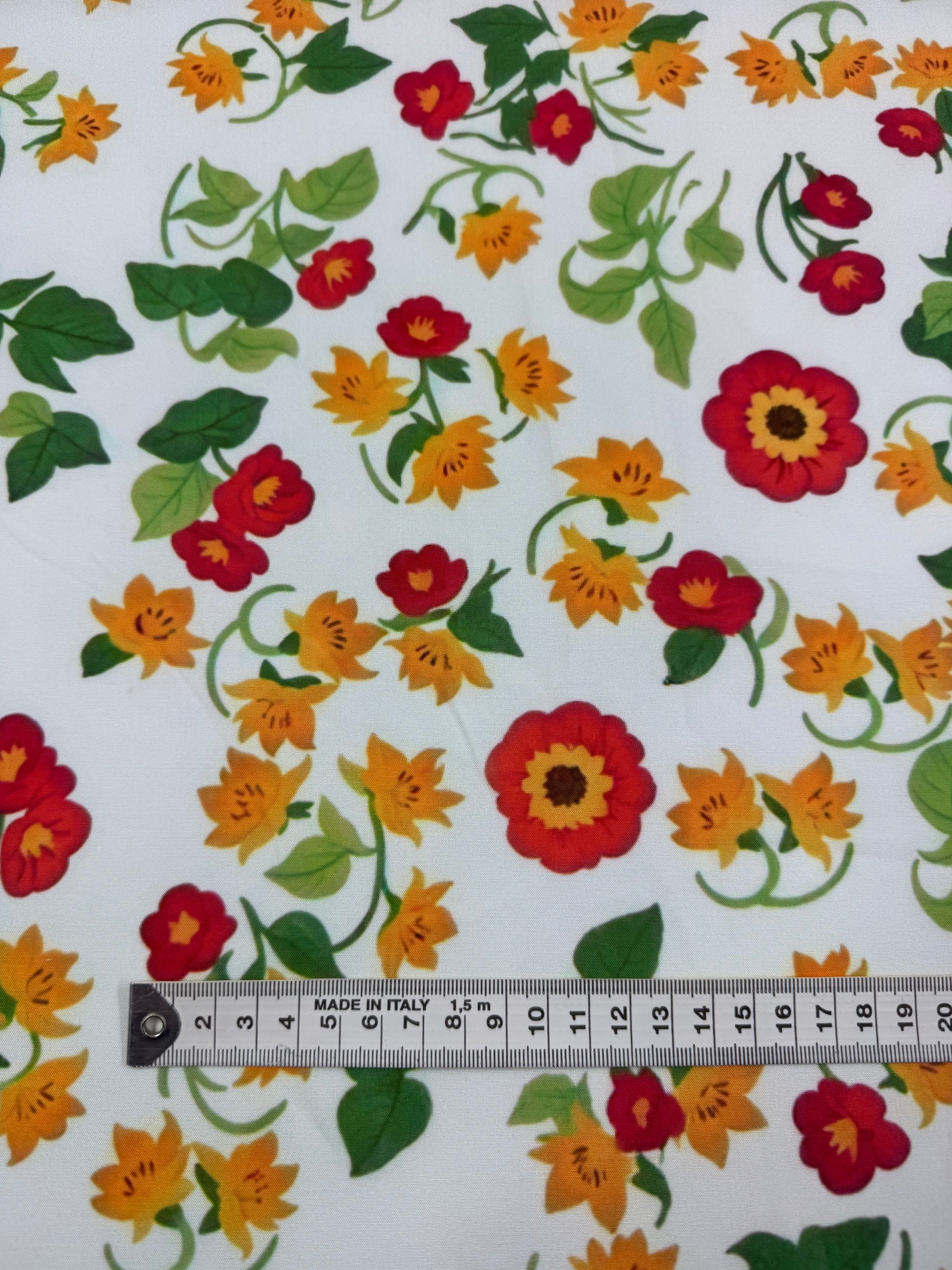 Silkyfall rayon - Garden Joy - 150cm