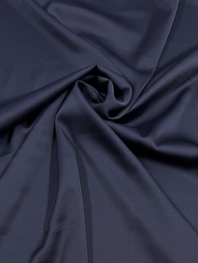 Silky Satin - Navy - 150cm