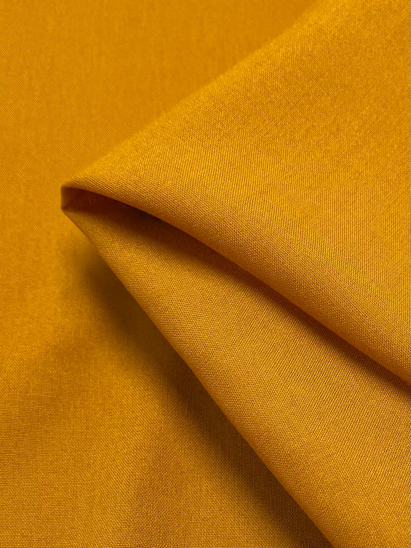 Plain Rayon - Mustard - 140cm