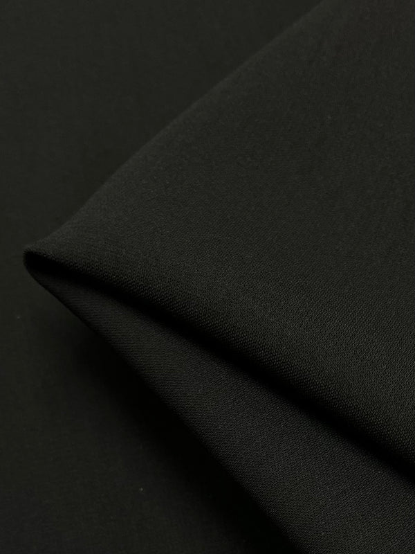 Mercerised Cotton - Black - 150cm