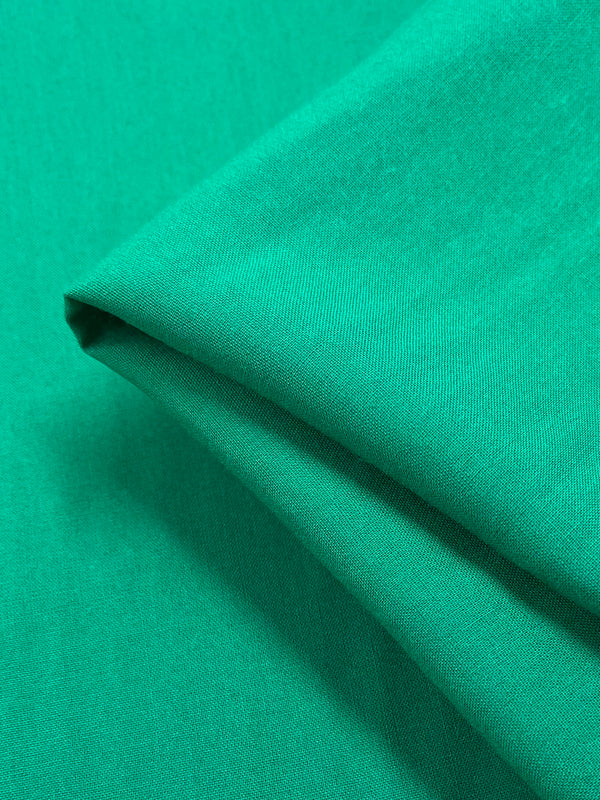 Plain Rayon - Green - 140cm