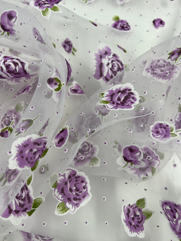 Textured Crystal Organza - Sadie - 140cm