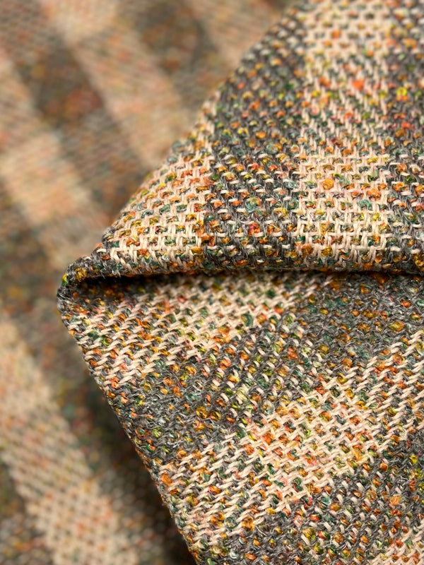 Designer Wool - Speckled Check - 150cm