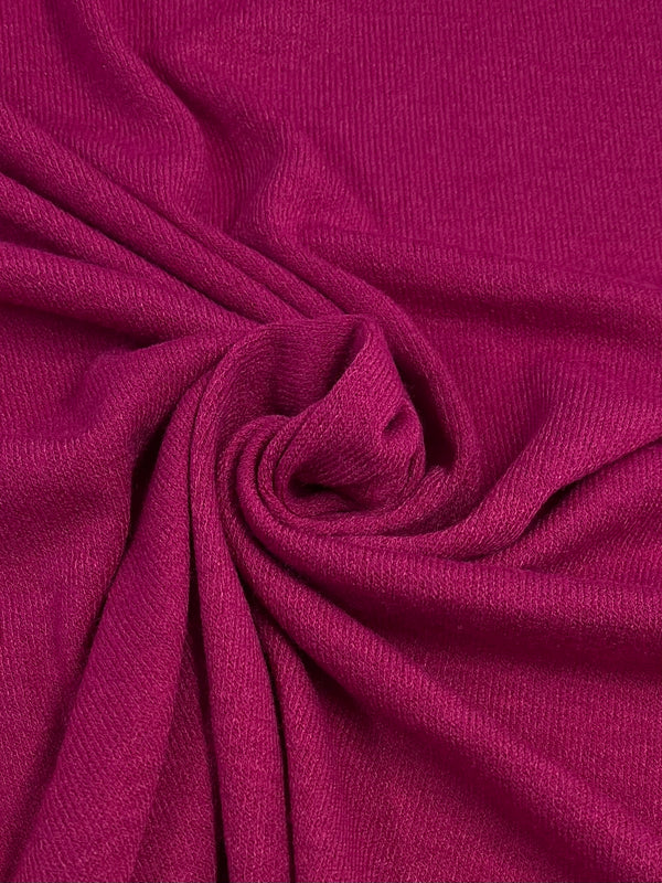 Textured Knit - Cerise - 145cm