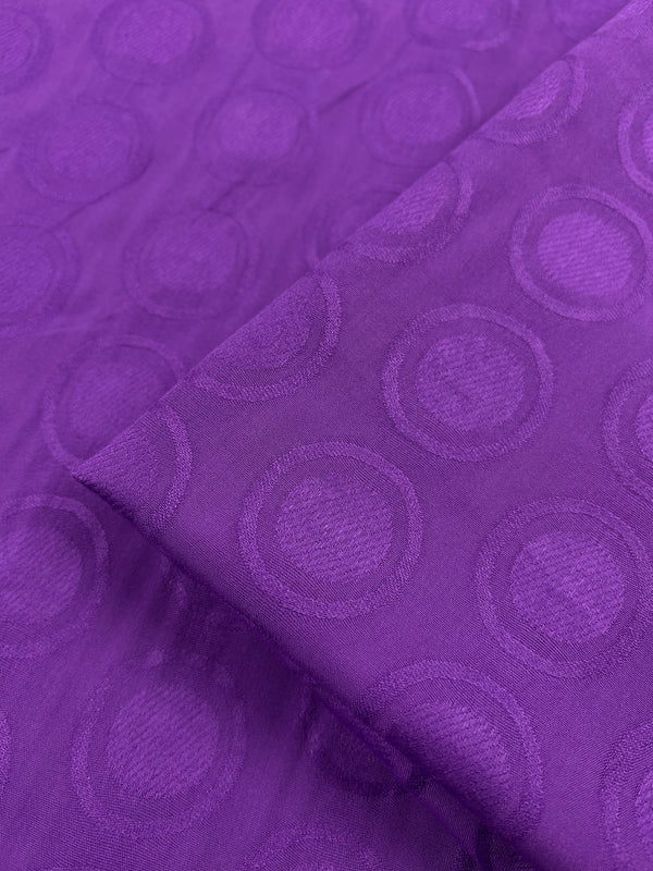 Textured Rayon - Bright Violet - 140cm