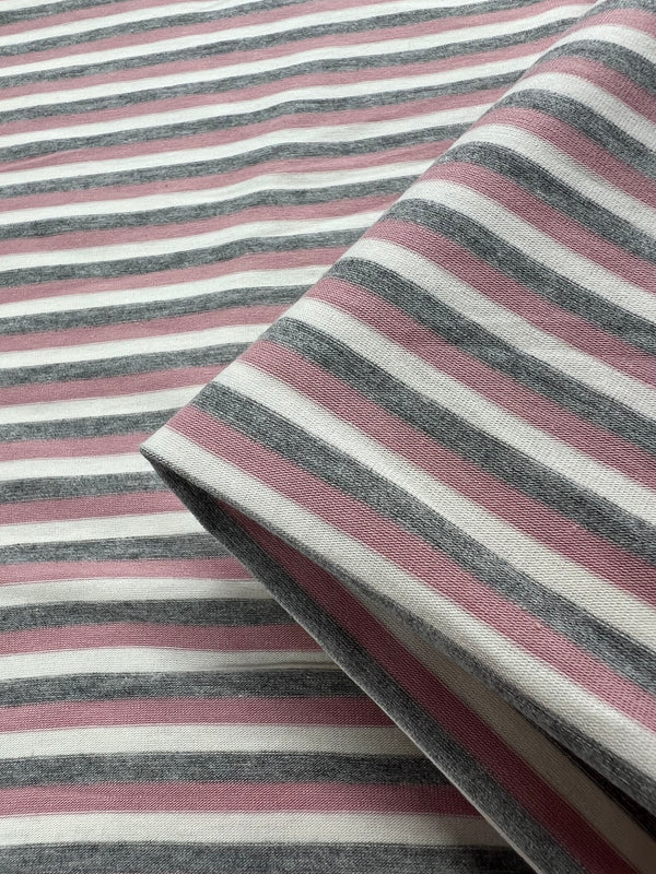 Cotton Jersey - Cosy Stripe - 180cm
