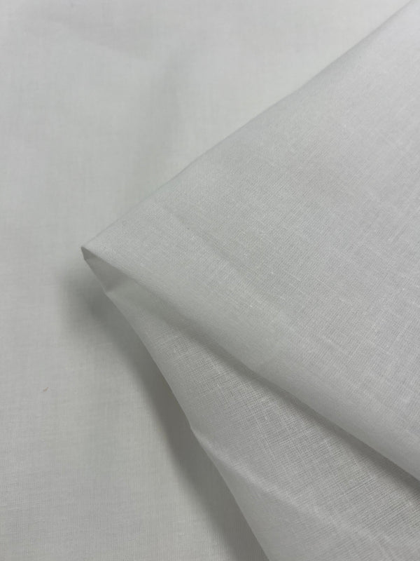 Cotton Voile -  White - 150cm