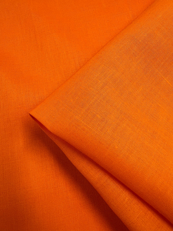 Pure Linen - Orange - 140cm