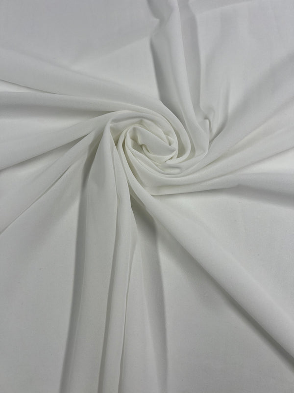 Plain Georgette - Off White - 150cm