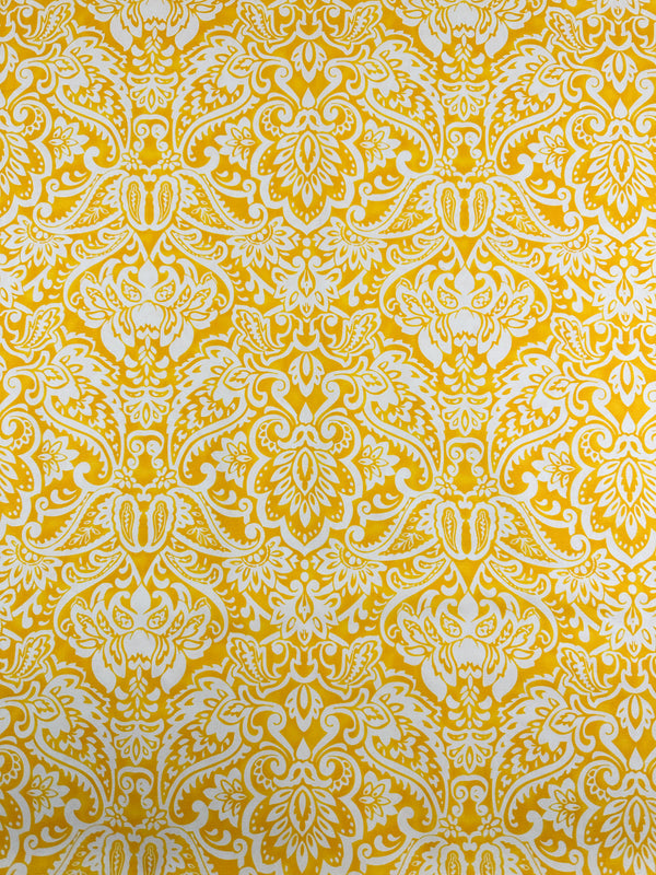 Printed Duck Canvas - Damask - 145cm