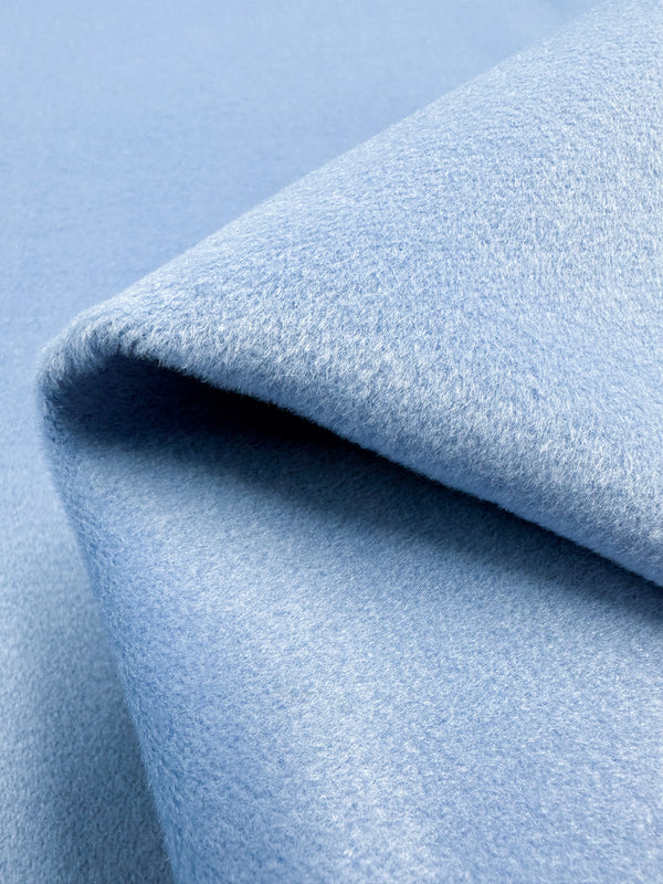 Wool Cashmere - Powder Blue - 150cm