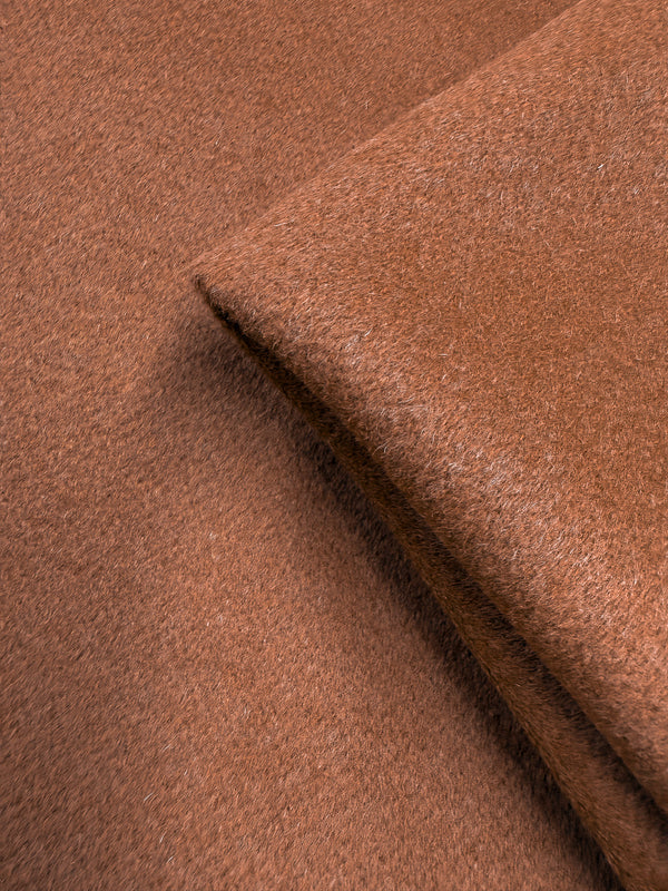 Wool Cashmere - Dark Hazel - 150cm