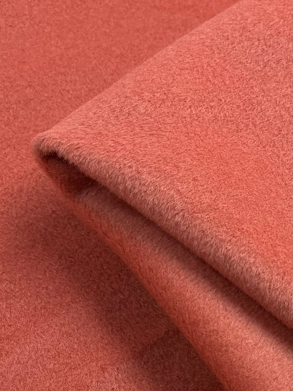 Wool Cashmere - Burnt Coral - 150cm
