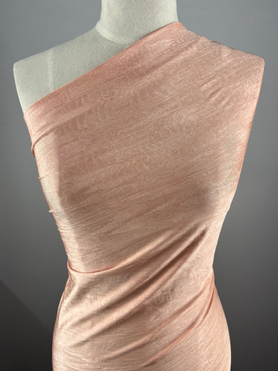 Shimmer Lycra - Salmon - 150cm