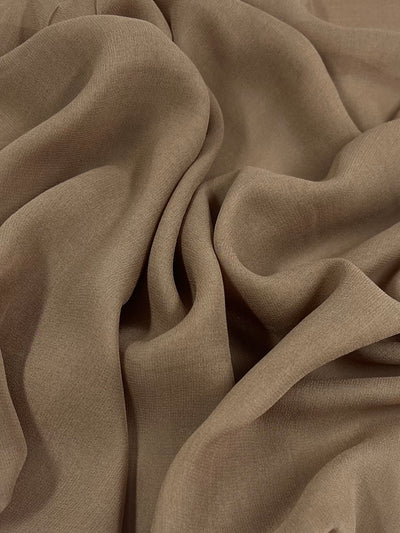 Silk Chiffon - Tawny Brown - 135cm