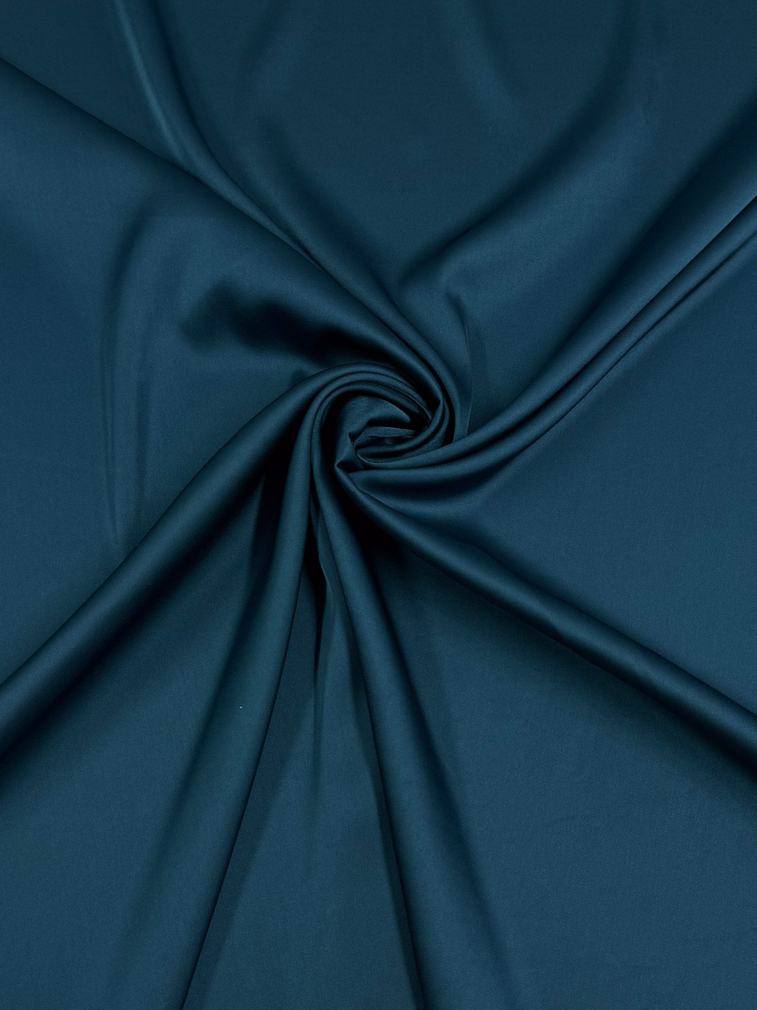Liquid Satin - Moroccan Blue - 150cm