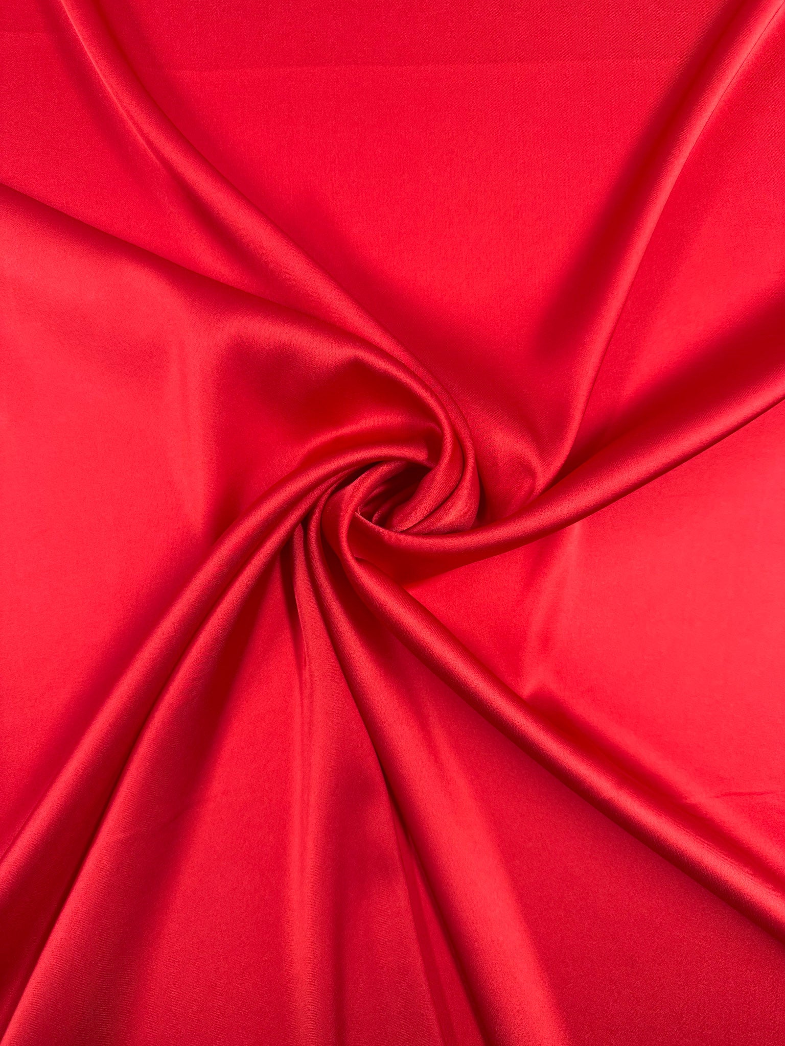 Liquid Satin - Tomato- 150cm