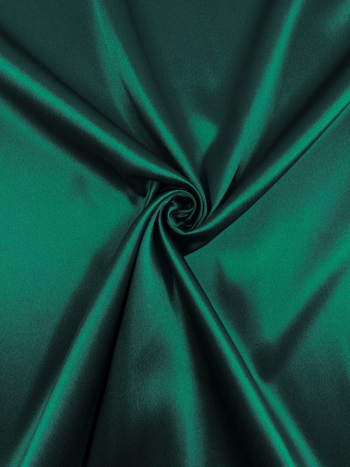 Antique Green satin back crepe fabric