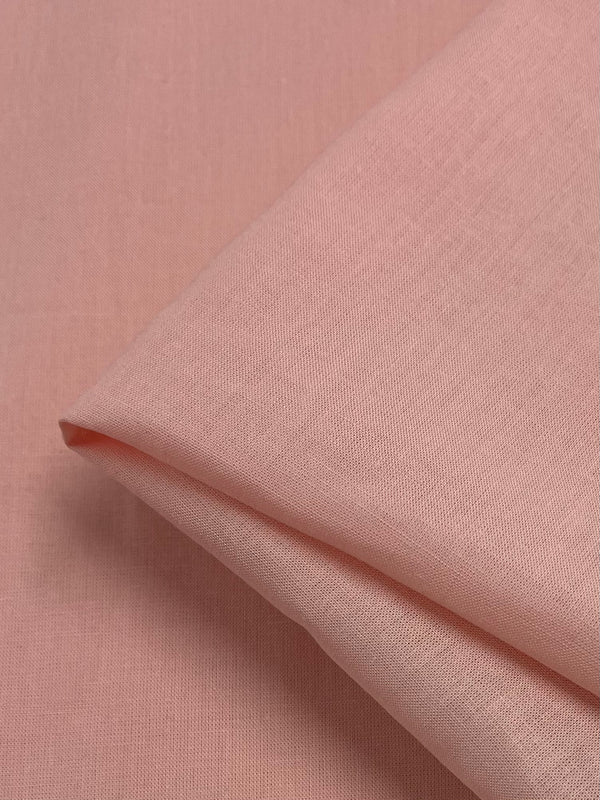 Pure Linen - Salmon Pink - 140cm