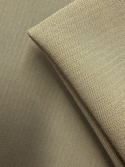 Wool Viscose Crepe - Pale Khaki - 155cm